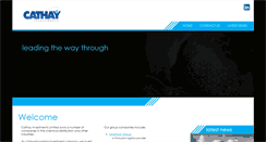 Desktop Screenshot of cathay-investments.com